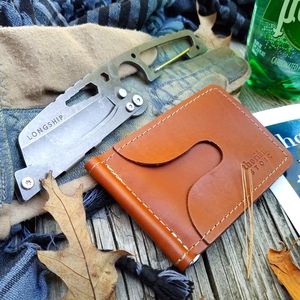 Stoic Wallet + FREE Longship Knife (Canyon Tan)